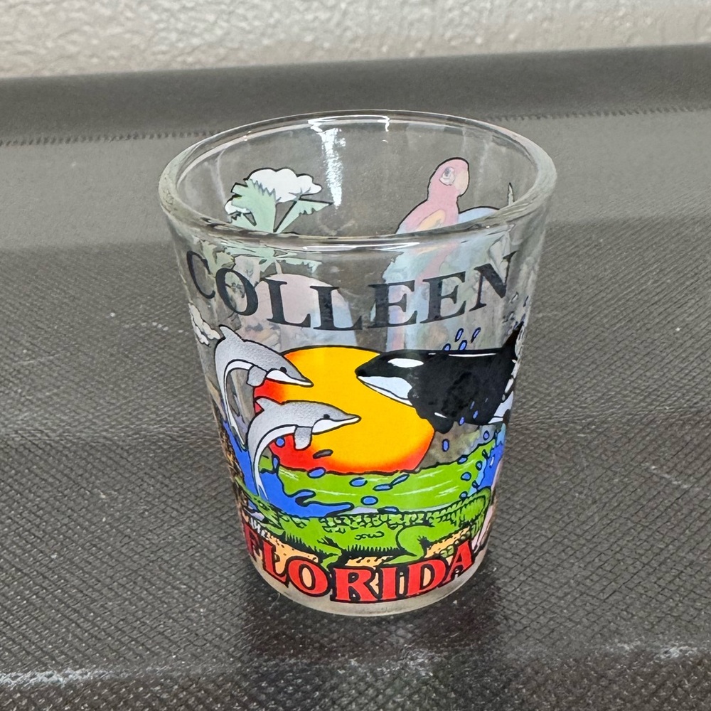 Vintage ‘Colleen’ Name Florida Shot Glass